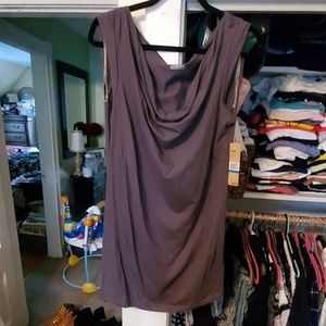 brand new DKNY top/shorter dress